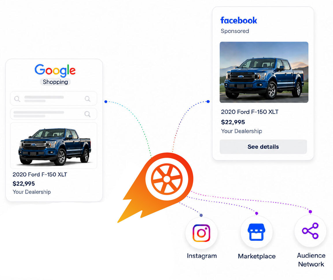 LotFlare marketing dashboard preview